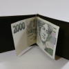 Pánská kožená peněženka dolarka kombinovaná