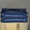 Kožená kapsa řezaná na dva zámečky dvojitá větší