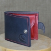 Pánská kožená peněženka kombinovaná se zapínaním