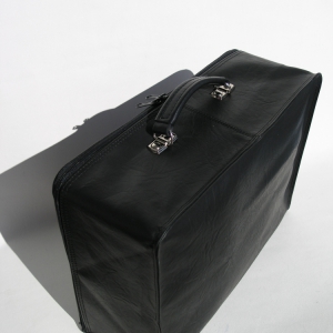 Dámský kožený skládací cestovní příruční kufřík